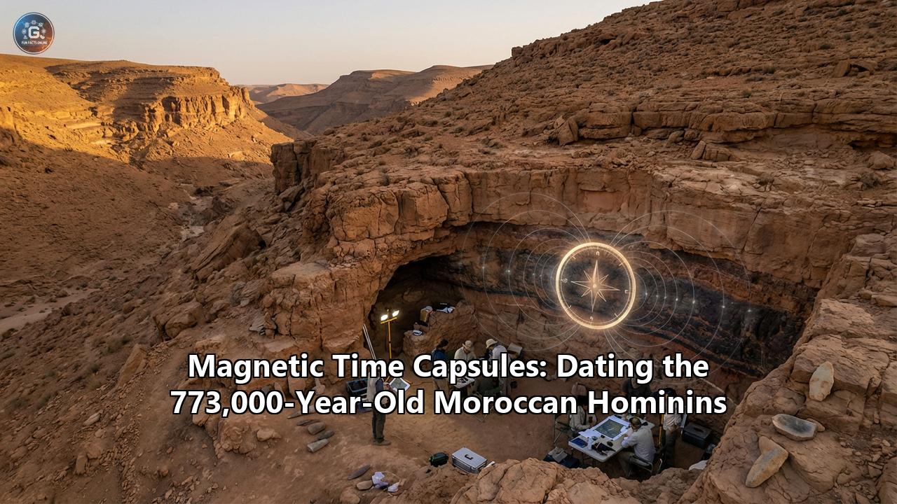 Magnetic Time Capsules: Dating the 773,000-Year-Old Moroccan Hominins