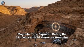 Magnetic Time Capsules: Dating the 773,000-Year-Old Moroccan Hominins
