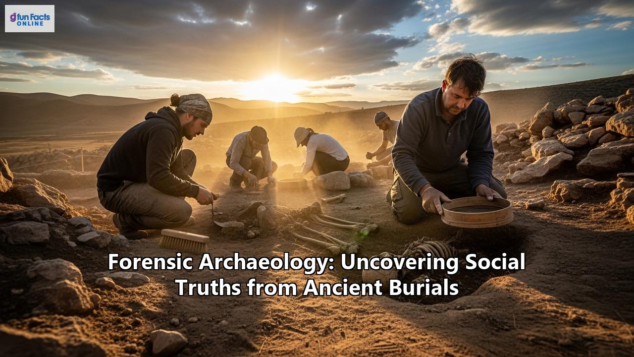 Forensic Archaeology: Uncovering Social Truths from Ancient Burials