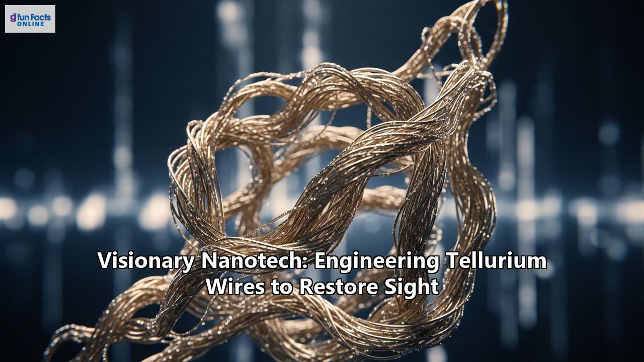 Visionary Nanotech: Engineering Tellurium Wires to Restore Sight