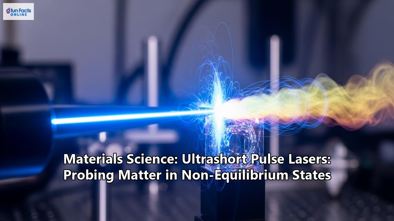 Materials Science: Ultrashort Pulse Lasers: Probing Matter in Non-Equilibrium States
