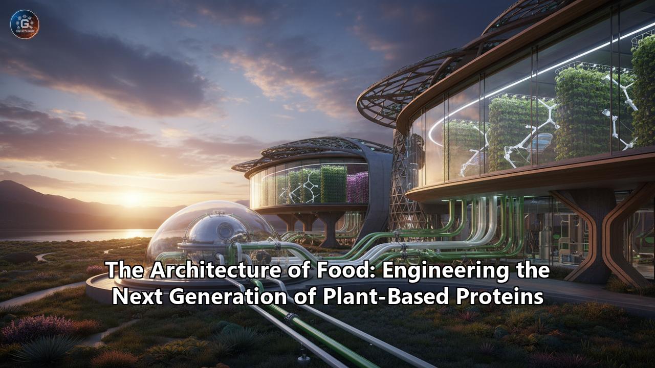 The Architecture of Food: Engineering the Next Generation of Plant-Based Proteins