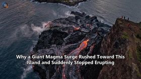 Why a Giant Magma Surge Rushed Toward This Island and Suddenly Stopped Erupting