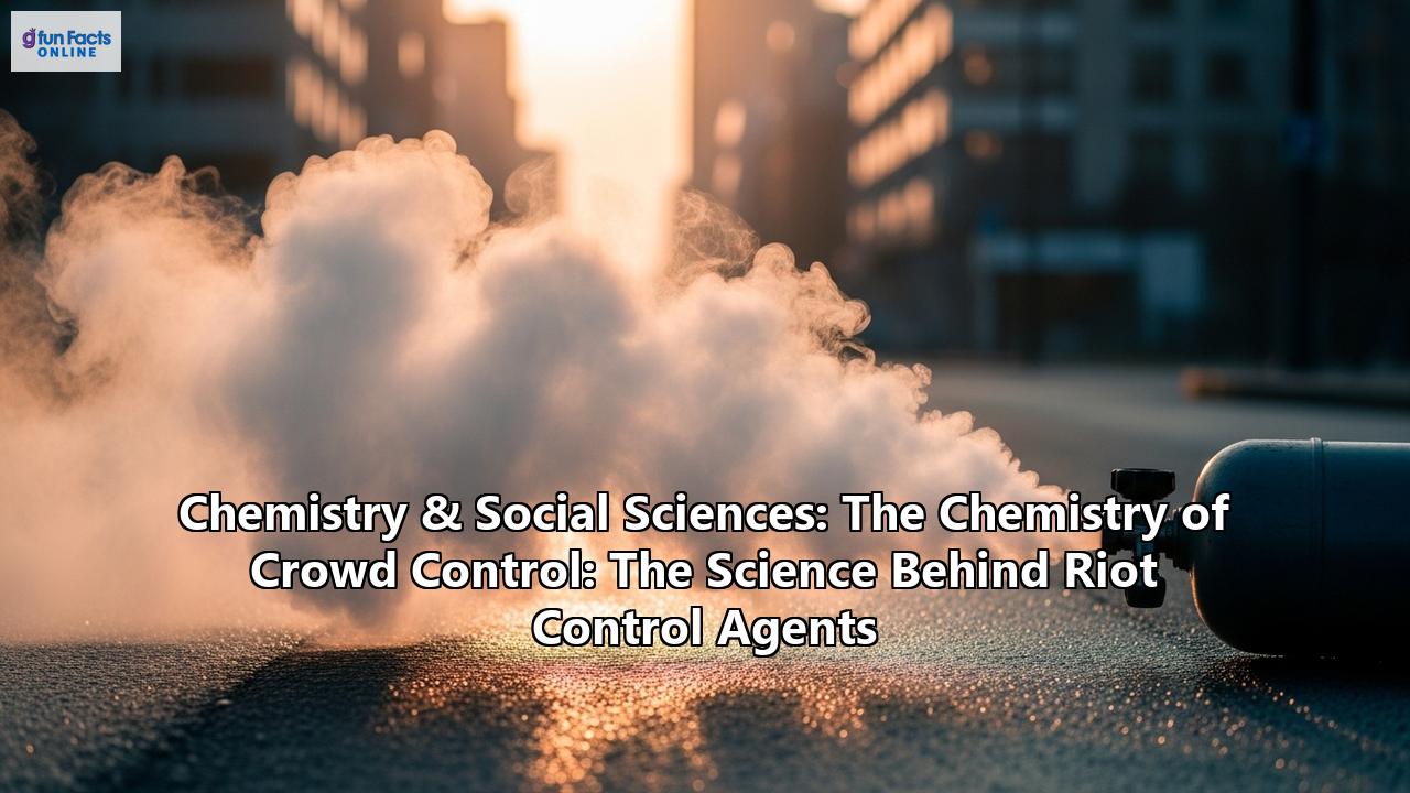 Chemistry & Social Sciences: The Chemistry of Crowd Control: The Science Behind Riot Control Agents