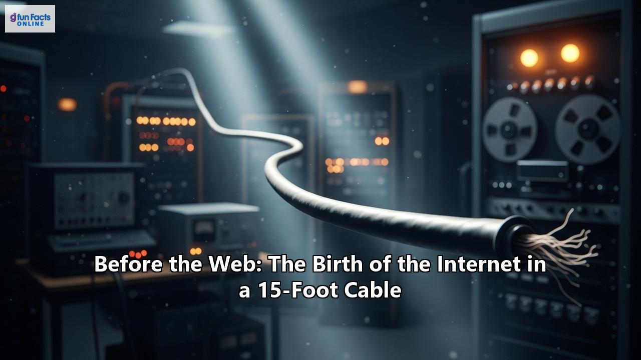 Before the Web: The Birth of the Internet in a 15-Foot Cable