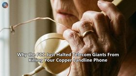 Why the FCC Just Halted Telecom Giants From Killing Your Copper Landline Phone