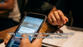 Why Cyber Experts Warn Today's Restaurant QR Menus Are Secretly Stealing Passwords