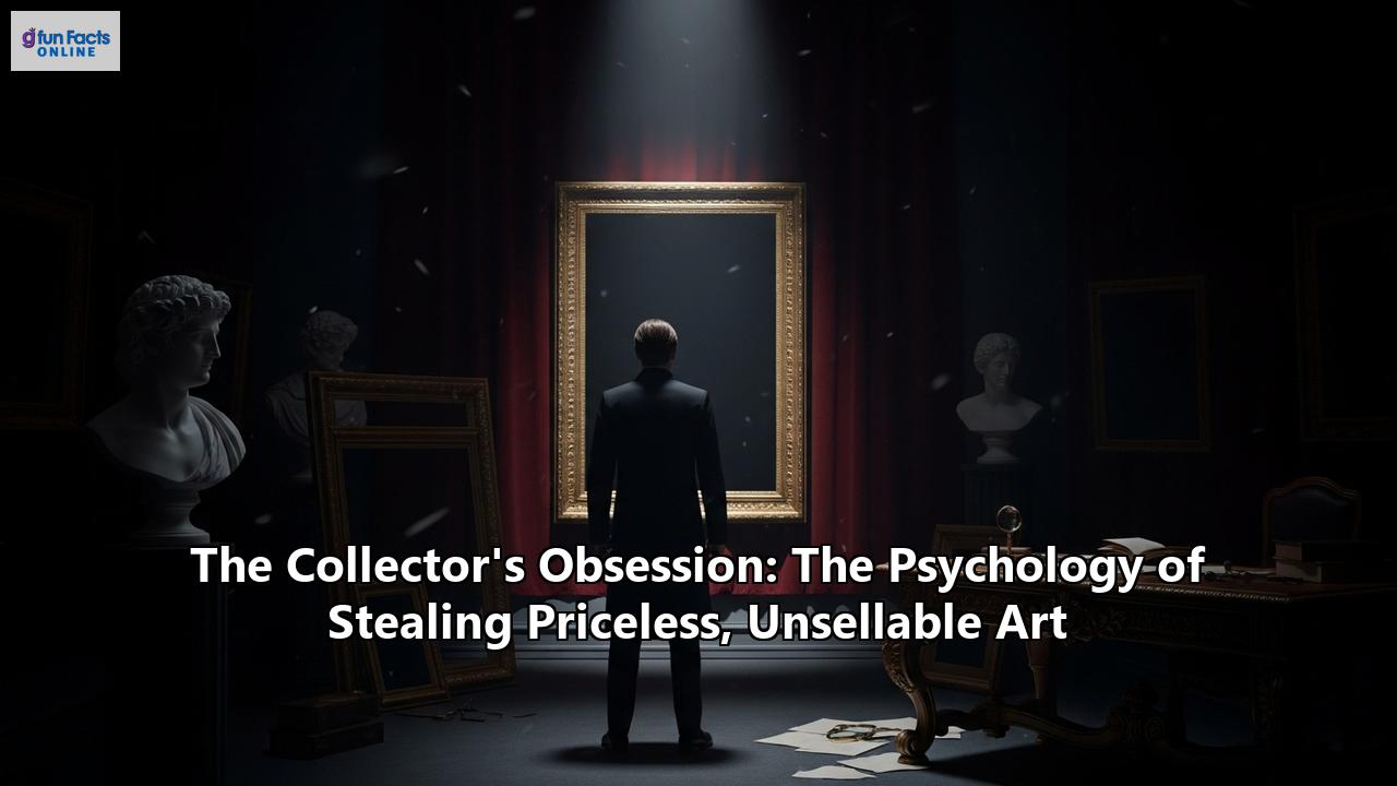 The Collector's Obsession: The Psychology of Stealing Priceless, Unsellable Art
