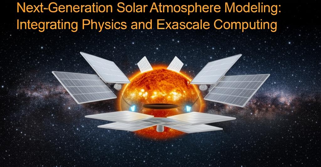 Next-Generation Solar Atmosphere Modeling: Integrating Physics and Exascale Computing