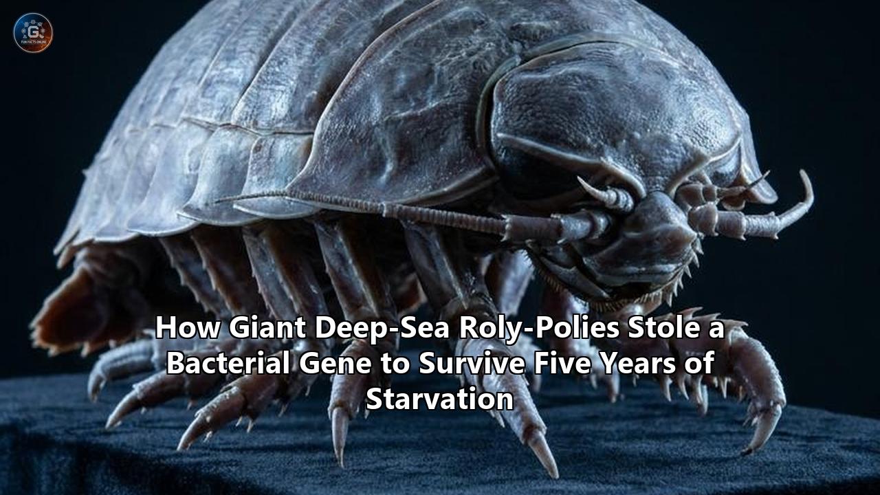 How Giant Deep-Sea Roly-Polies Stole a Bacterial Gene to Survive Five Years of Starvation
