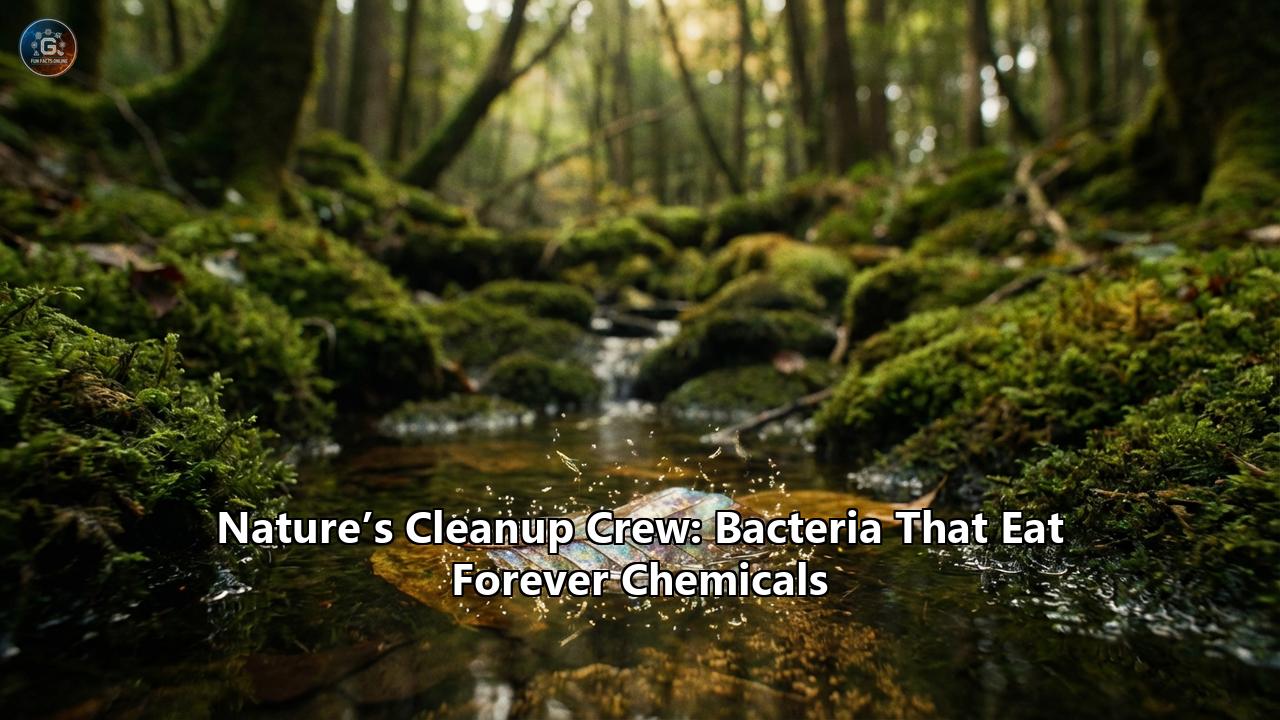 Nature’s Cleanup Crew: Bacteria That Eat Forever Chemicals