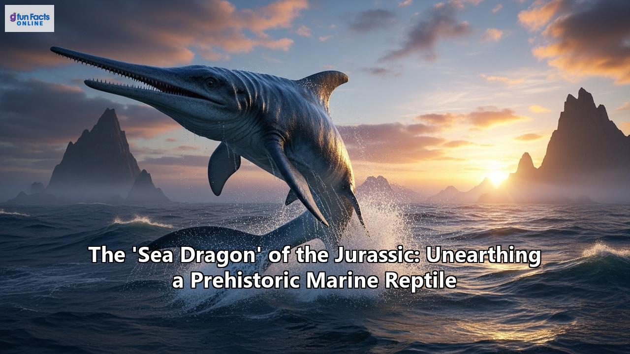The 'Sea Dragon' of the Jurassic: Unearthing a Prehistoric Marine Reptile