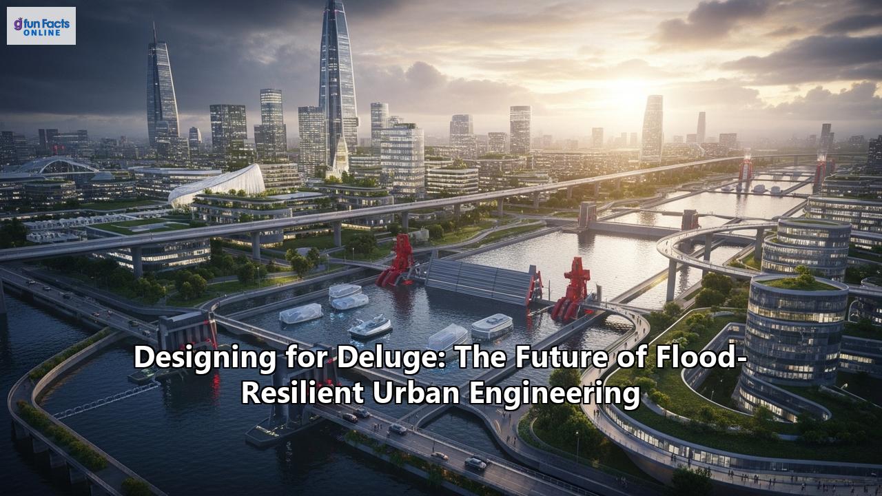 Designing for Deluge: The Future of Flood-Resilient Urban Engineering