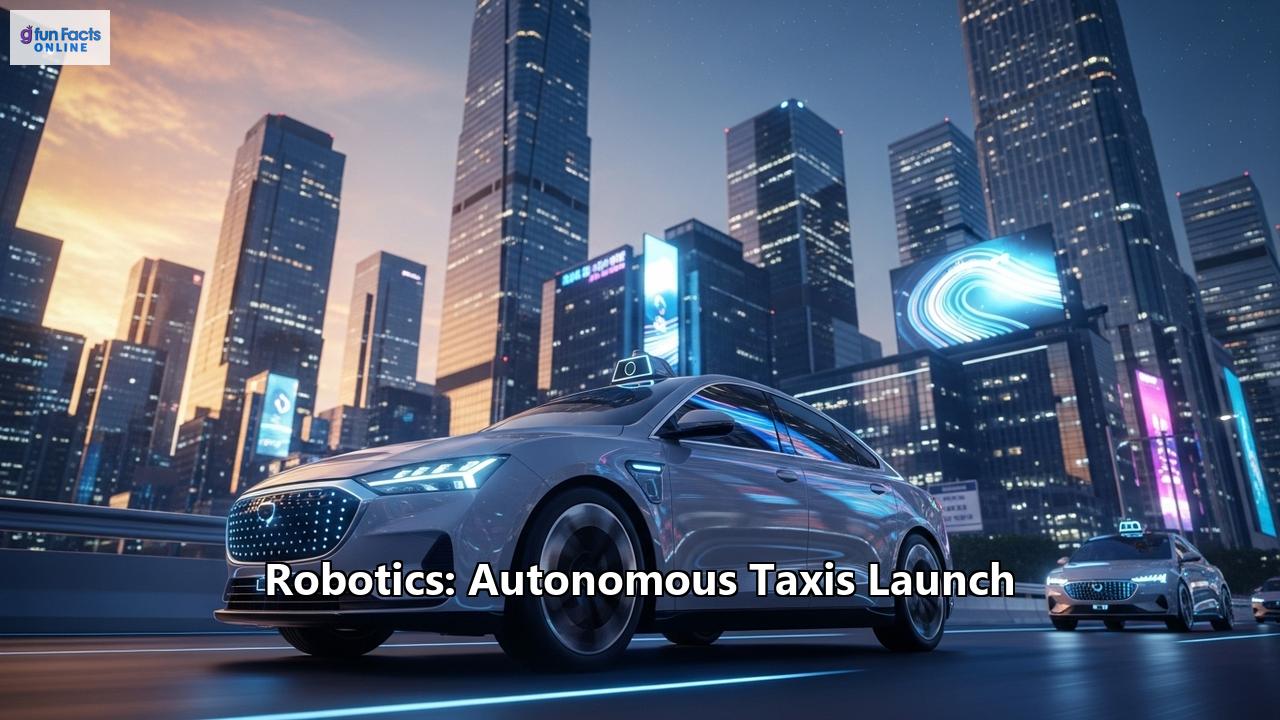 Robotics: Autonomous Taxis Launch