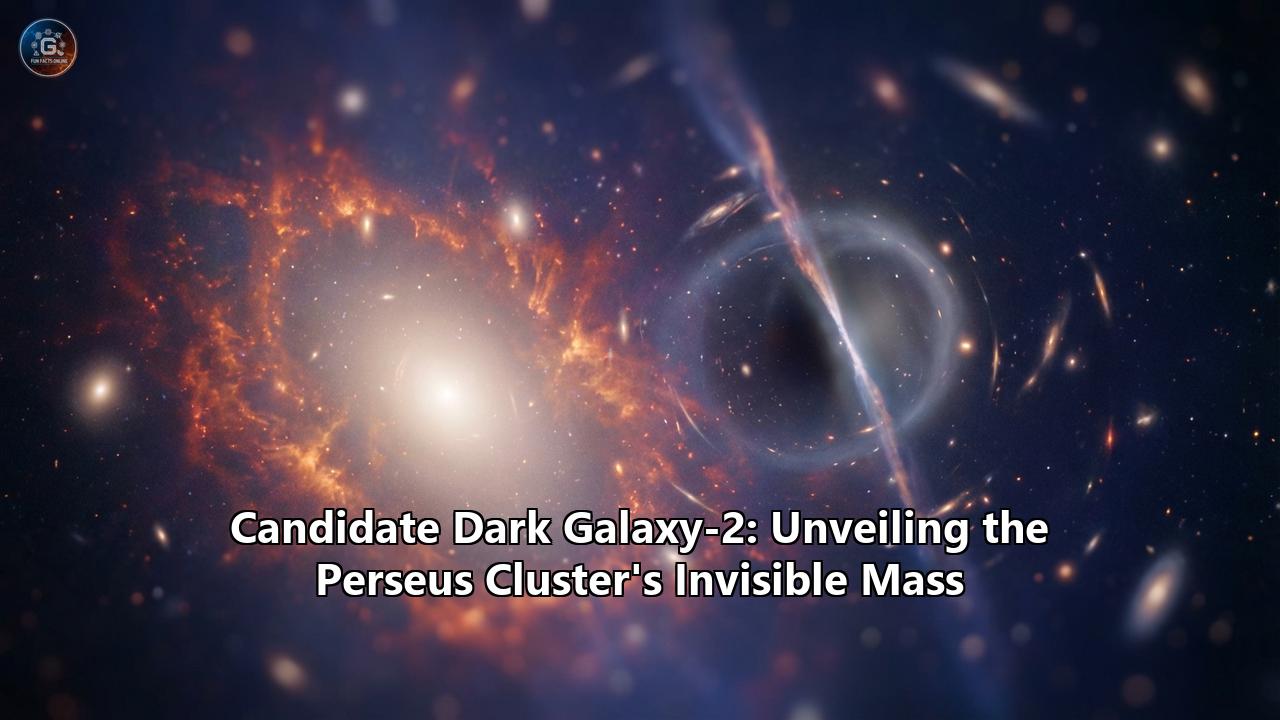 Candidate Dark Galaxy-2: Unveiling the Perseus Cluster's Invisible Mass