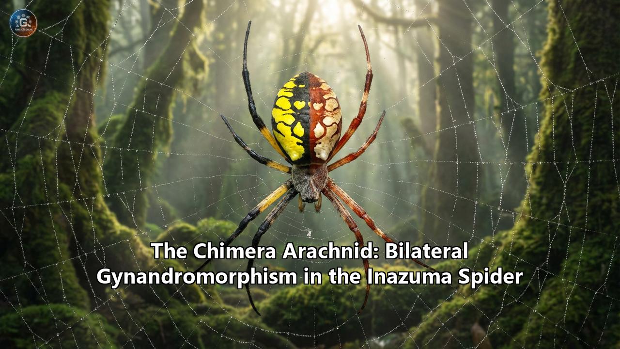 The Chimera Arachnid: Bilateral Gynandromorphism in the Inazuma Spider