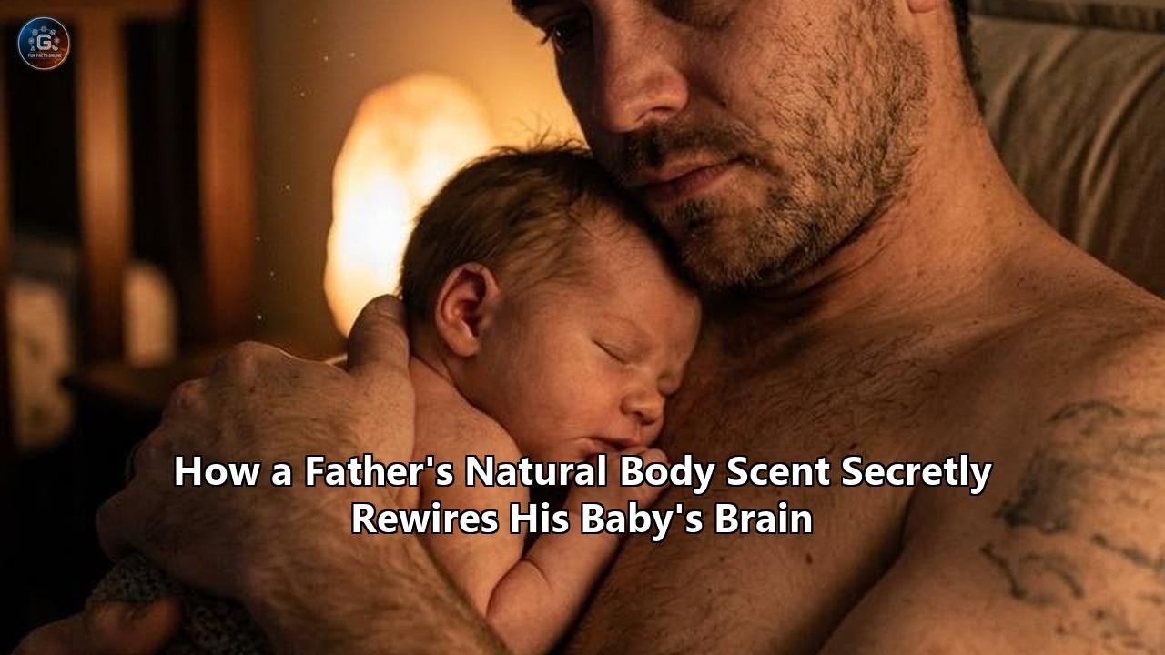 How a Father's Natural Body Scent Secretly Rewires His Baby's Brain