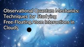 Observational Quantum Mechanics: Techniques for Studying Free-Floating Atom Interactions in Clouds