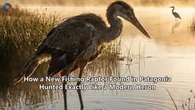 How a New Fishing Raptor Found in Patagonia Hunted Exactly Like a Modern Heron