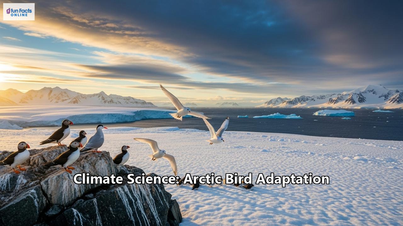 Climate Science: Arctic Bird Adaptation