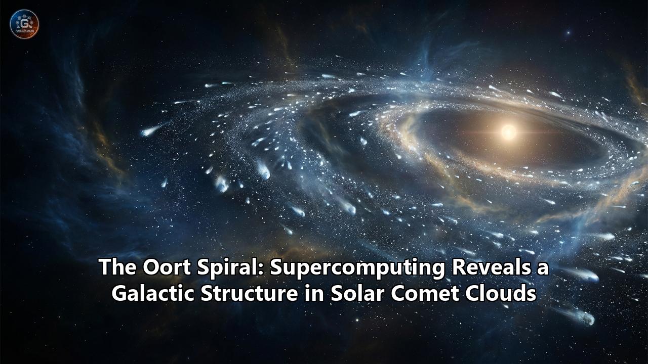 The Oort Spiral: Supercomputing Reveals a Galactic Structure in Solar Comet Clouds
