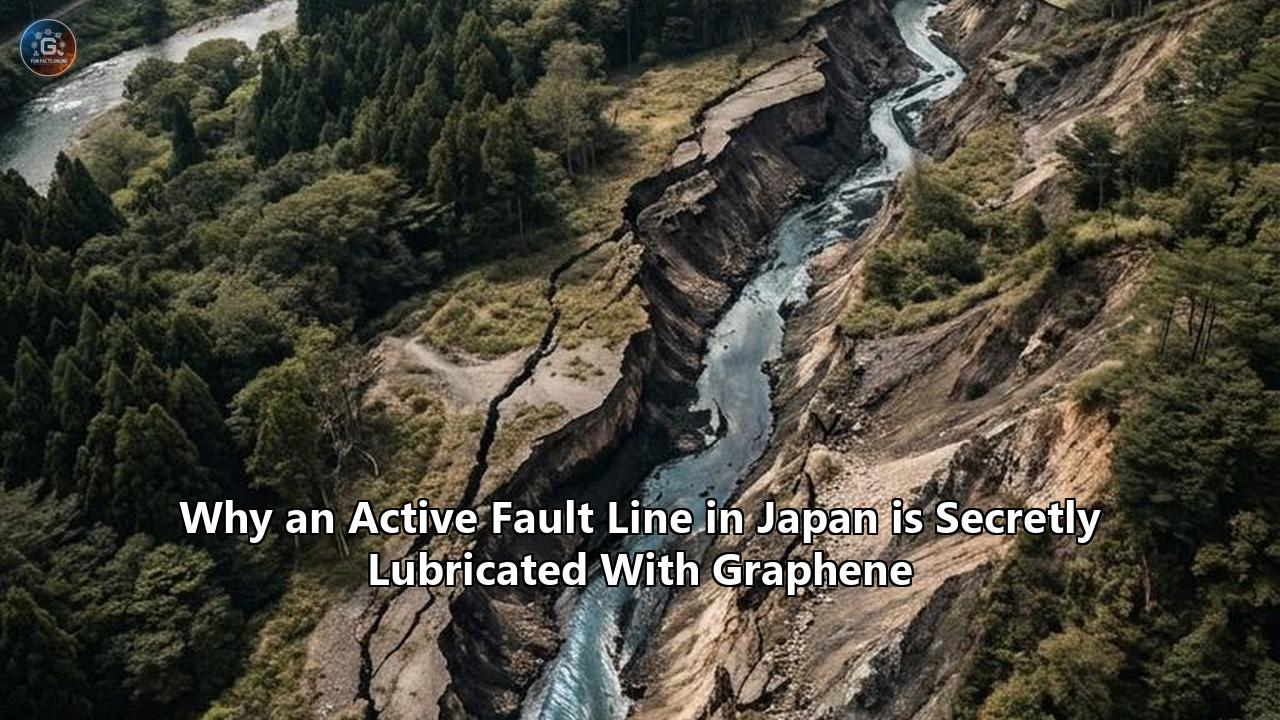 Why an Active Fault Line in Japan is Secretly Lubricated With Graphene