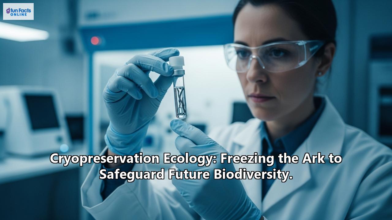 Cryopreservation Ecology: Freezing the Ark to Safeguard Future Biodiversity.