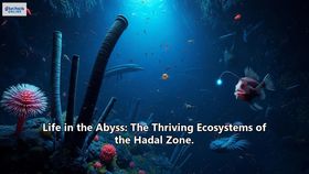 Life in the Abyss: The Thriving Ecosystems of the Hadal Zone.