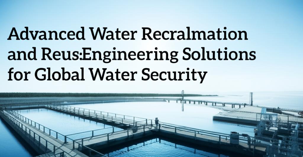 Advanced Water Reclamation and Reuse: Engineering Solutions for Global Water Security