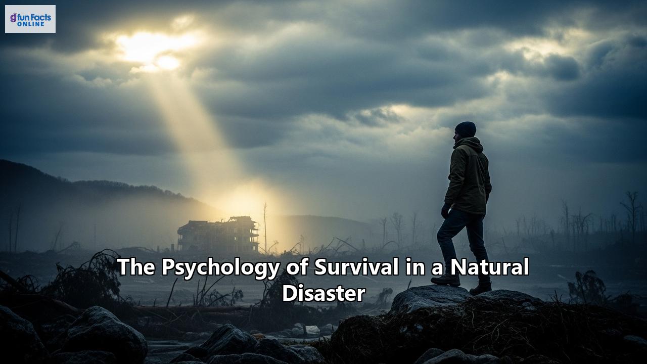 The Psychology of Survival in a Natural Disaster