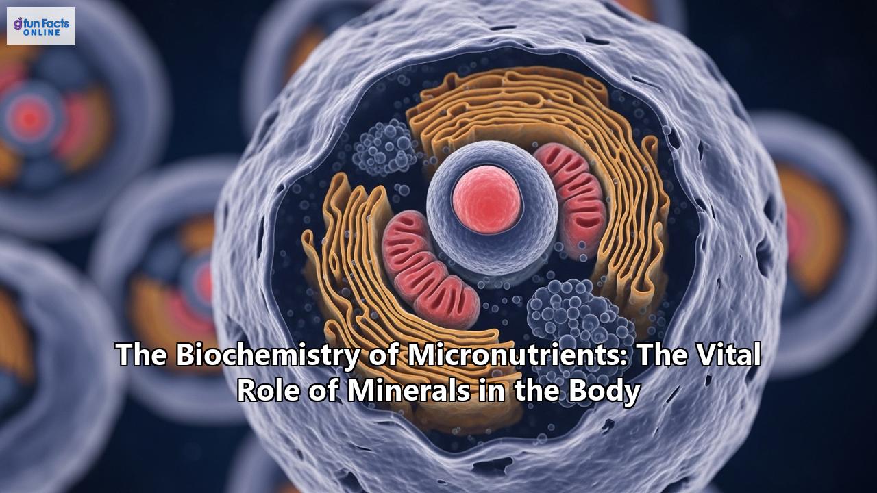 The Biochemistry of Micronutrients: The Vital Role of Minerals in the Body