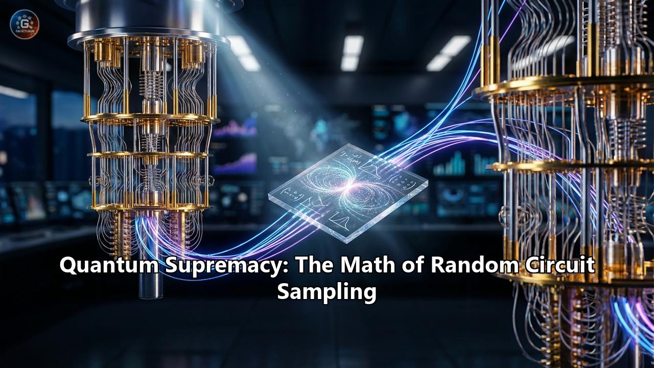 Quantum Supremacy: The Math of Random Circuit Sampling