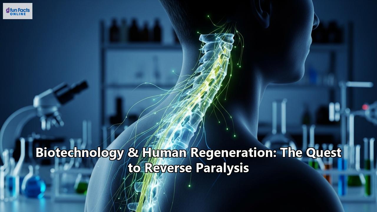 Biotechnology & Human Regeneration: The Quest to Reverse Paralysis