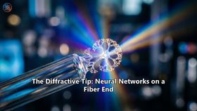 The Diffractive Tip: Neural Networks on a Fiber End
