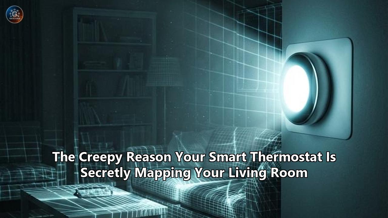 The Creepy Reason Your Smart Thermostat Is Secretly Mapping Your Living Room