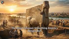The Mosul Colossus: Unearthing Assyria’s Winged Bull