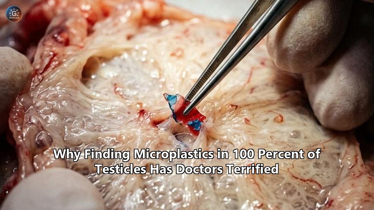 Why Finding Microplastics in 100 Percent of Testicles Has Doctors Terrified