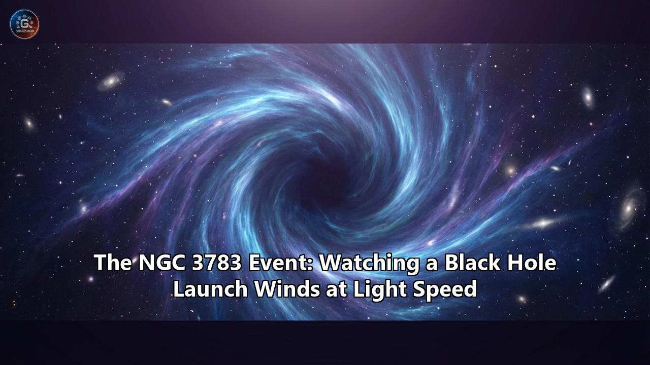 The NGC 3783 Event: Watching a Black Hole Launch Winds at Light Speed