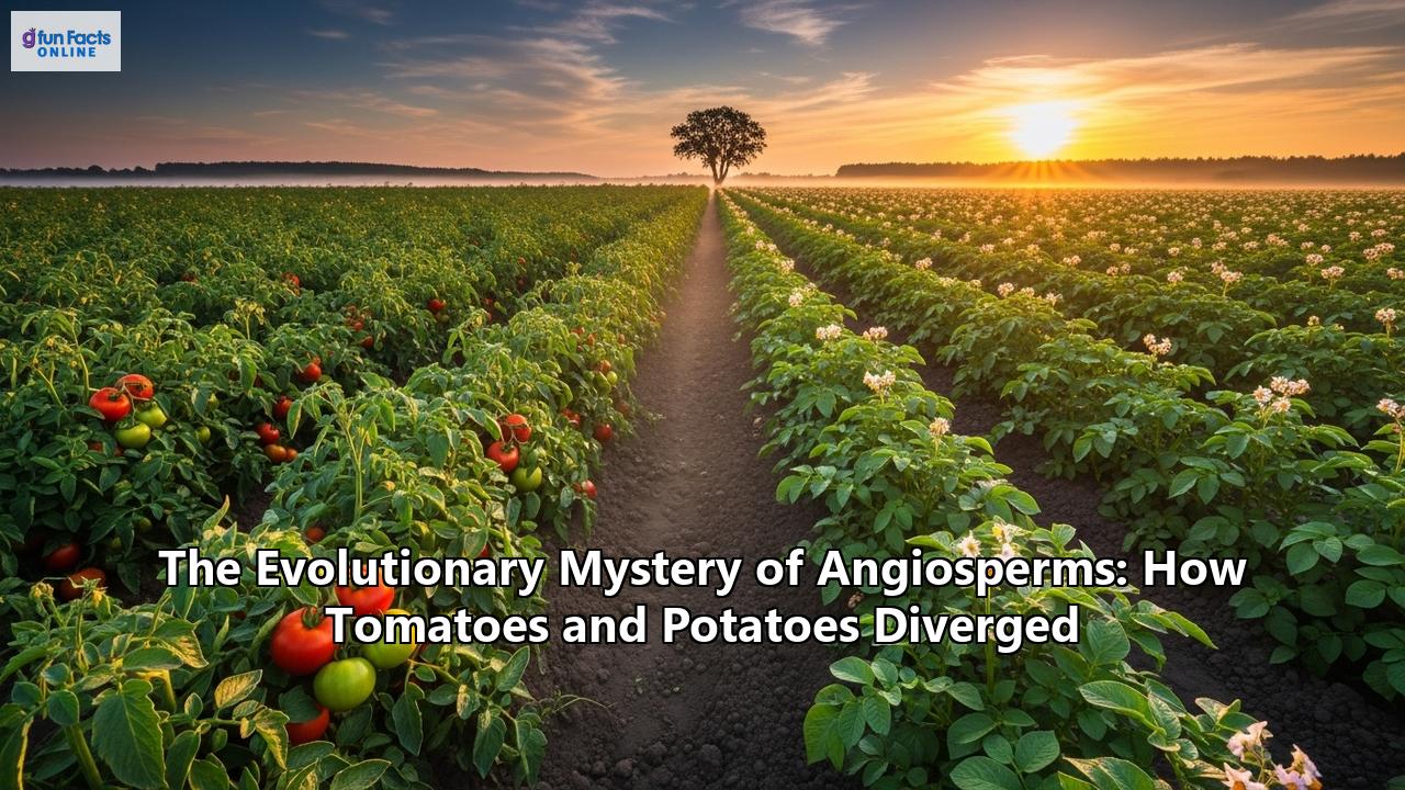The Evolutionary Mystery of Angiosperms: How Tomatoes and Potatoes Diverged