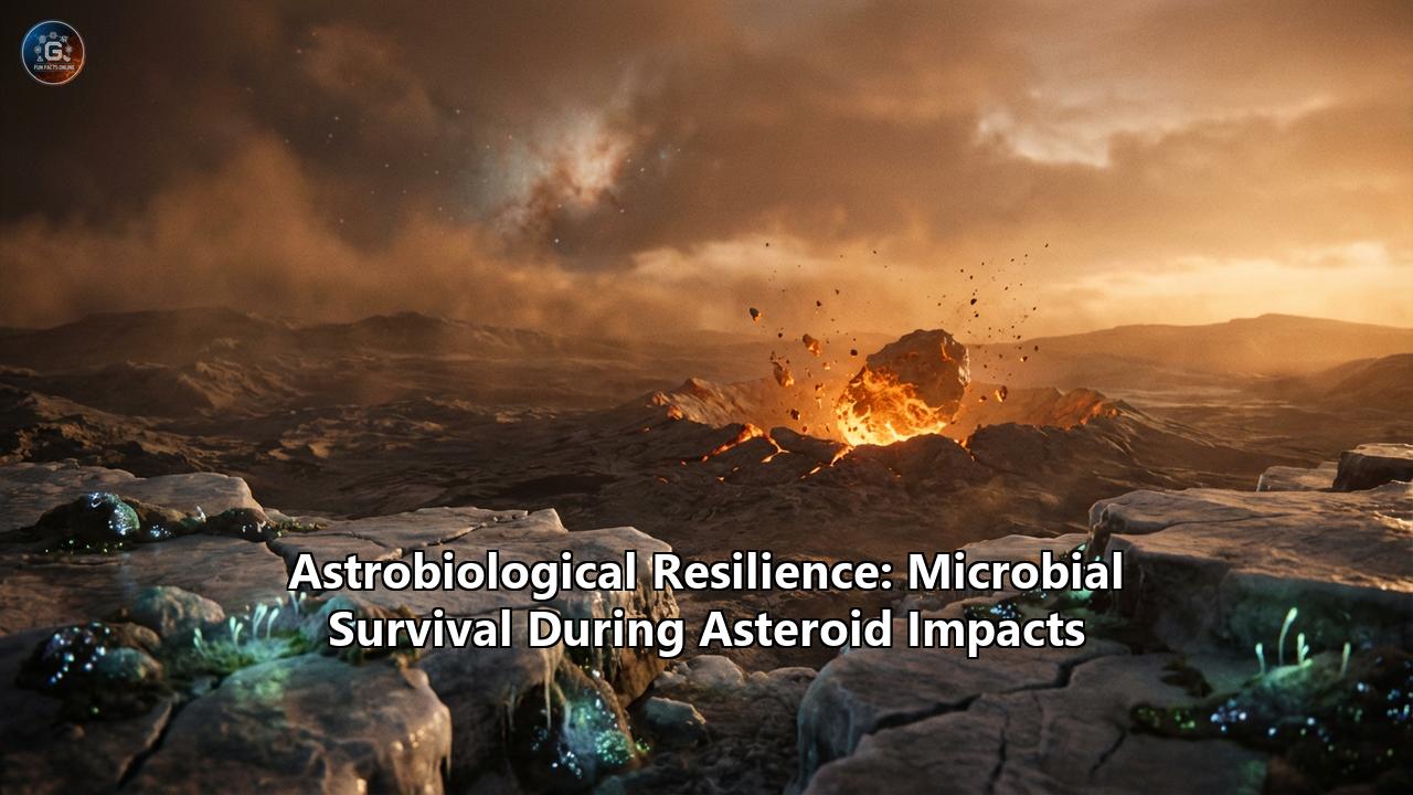 Astrobiological Resilience: Microbial Survival During Asteroid Impacts