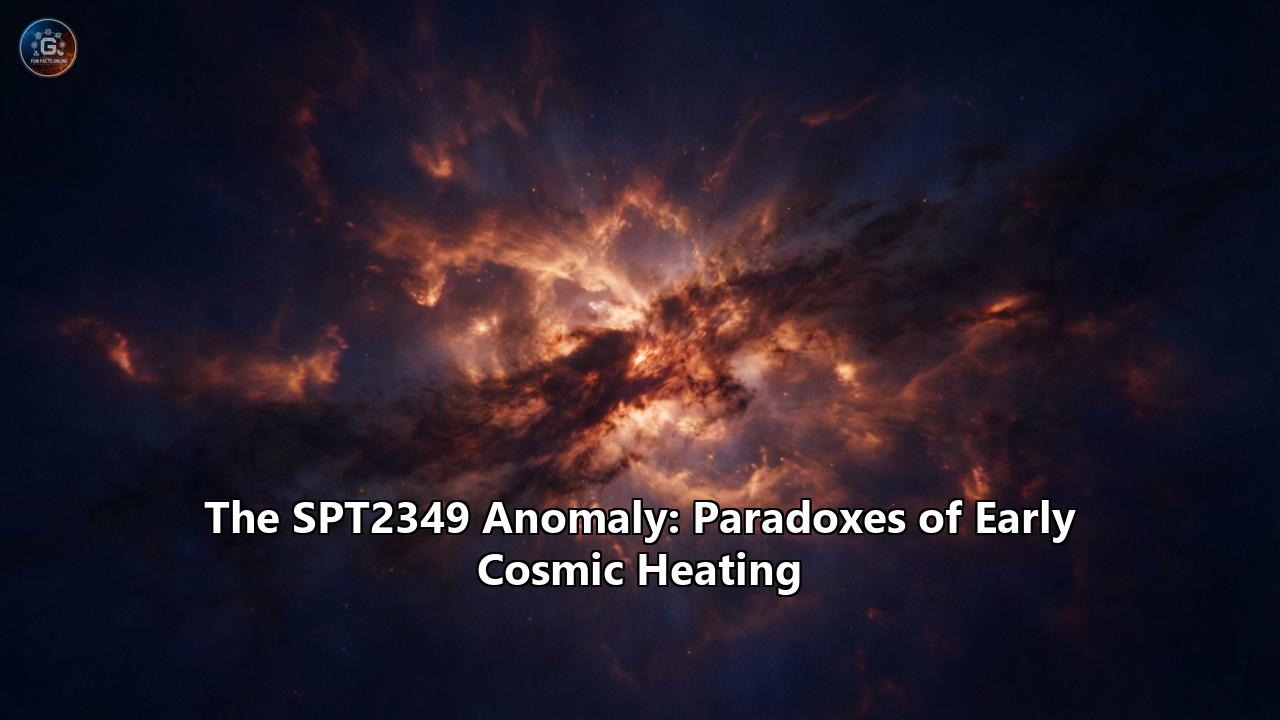 The SPT2349 Anomaly: Paradoxes of Early Cosmic Heating