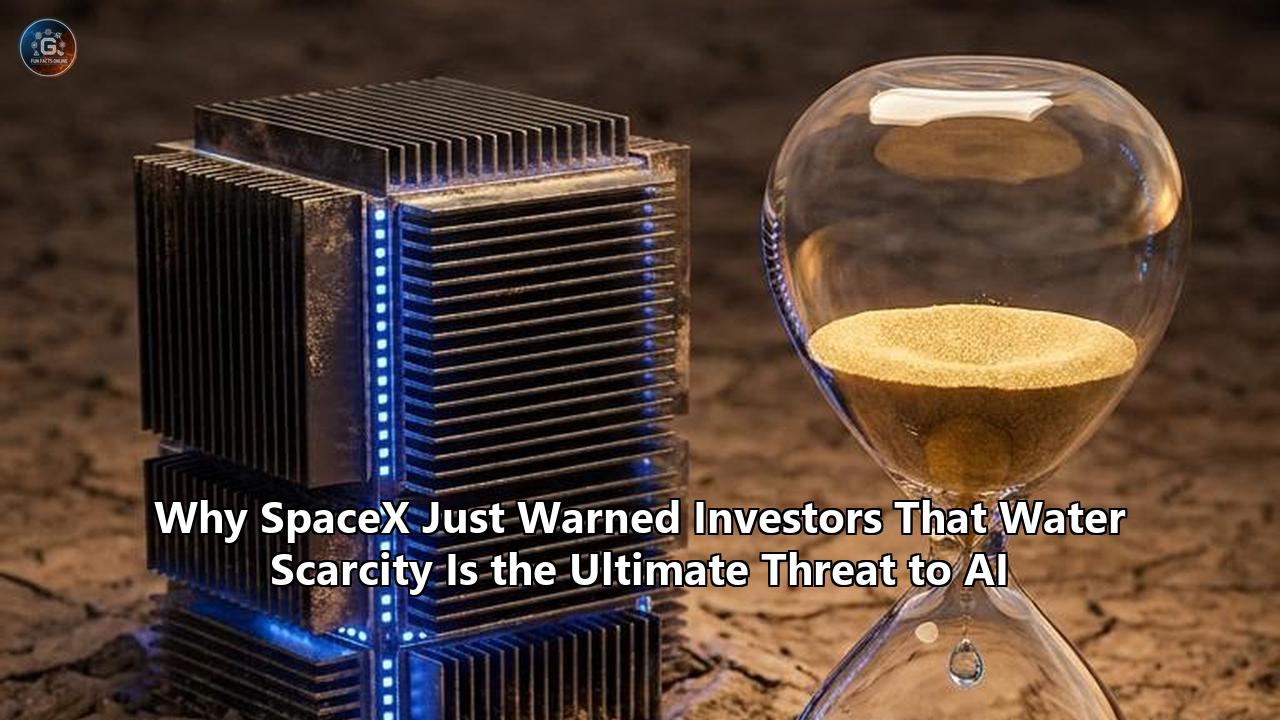 Why SpaceX Just Warned Investors That Water Scarcity Is the Ultimate Threat to AI