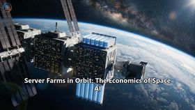 Server Farms in Orbit: The Economics of Space AI