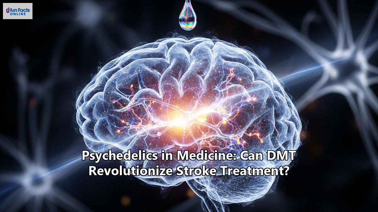 Psychedelics in Medicine: Can DMT Revolutionize Stroke Treatment?