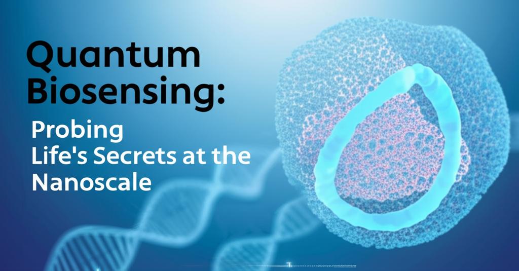 Quantum Biosensing: Probing Life's Secrets at the Nanoscale