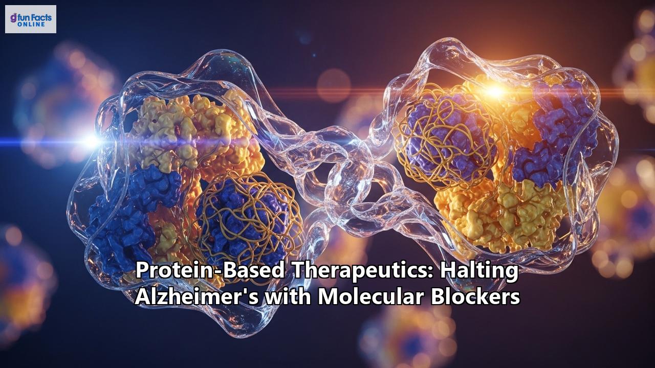 Protein-Based Therapeutics: Halting Alzheimer's with Molecular Blockers