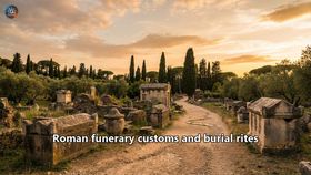 Roman funerary customs and burial rites