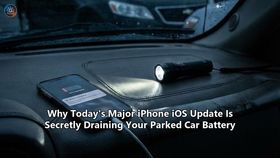Why Today's Major iPhone iOS Update Is Secretly Draining Your Parked Car Battery