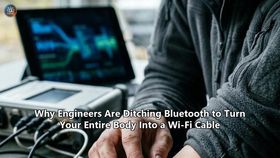 Why Engineers Are Ditching Bluetooth to Turn Your Entire Body Into a Wi-Fi Cable