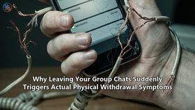 Why Leaving Your Group Chats Suddenly Triggers Actual Physical Withdrawal Symptoms